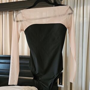 Bodile Black Gabrielle Leotard M/L